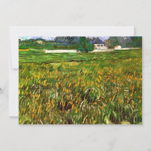 Weizenfeld in Auvers von Vincent van Gogh