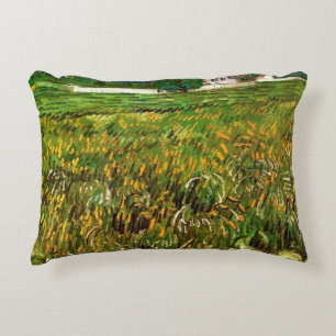Weizenfeld in Auvers von Vincent van Gogh Dekokissen