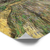 Weizenfeld in Regen (F650) Van Gogh Fine Art Poster (Ecke)