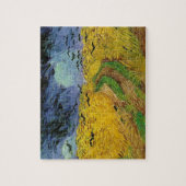 Weizenfeld Krähen Van Gogh Malerei Kunst Vintage Puzzle (Vertikal)