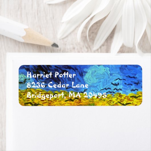 Weizenfeld mit Crows Van Gogh Fine Art (Insitu)