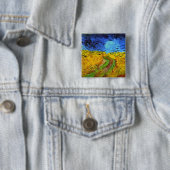 Weizenfeld mit Crows Van Gogh Fine Art Button (Beispiel)