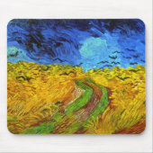 Weizenfeld mit Crows Van Gogh Fine Art Mousepad (Vorne)