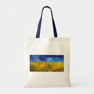 Weizenfeld mit Crows Van Gogh Fine Art Tragetasche
