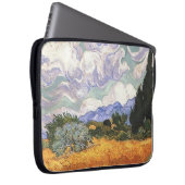 Weizenfeld mit Cypress von Van Gogh. Laptopschutzhülle (Vorne Rechts)