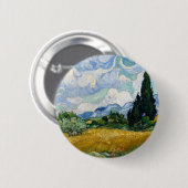 Weizenfeld mit Knopfdruck Button (Vorne & Hinten)