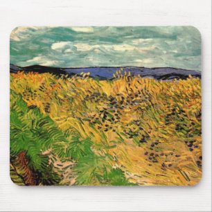 Weizenfeld mit Kornblumen von Vincent van Gogh Mousepad