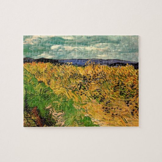 Weizenfeld mit Kornblumen von Vincent van Gogh Puzzle (Horizontal)