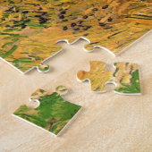 Weizenfeld mit Kornblumen von Vincent van Gogh Puzzle (Seite)