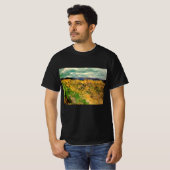 Weizenfeld mit Kornblumen von Vincent van Gogh T-Shirt (Vorne ganz)