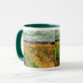 Weizenfeld mit Kornblumen von Vincent van Gogh Tasse (Vorderseite Links)