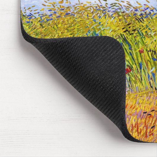 Weizenfeld mit Lark von Vincent Van Gogh Mousepad (Ecke)