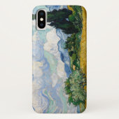 Weizenfeld mit Zypressen Case-Mate iPhone Hülle (Rückseite)