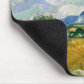 Weizenfeld mit Zypressen, Mousepad (Ecke)