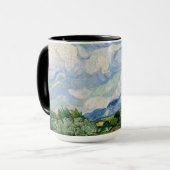 Weizenfeld mit Zypressen Tasse (Vorderseite Links)