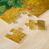 Weizenfeld mit Zypressen, Van Gogh Puzzle (Seite)