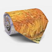 Weizenfeld mit Zypressen, Vincent Van Gogh Krawatte (Gerollt)