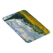 Weizenfeld mit Zypressen, Vincent van Gogh Magnet (Rechte Seite)