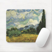 Weizenfeld mit Zypressen, Vincent Van Gogh Mousepad (Mit Mouse)