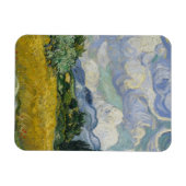 Weizenfeld mit Zypressen von Vincent van Gogh Magnet (Horizontal)