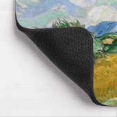 Weizenfeld mit Zypressen von Vincent Van Gogh Mousepad (Ecke)