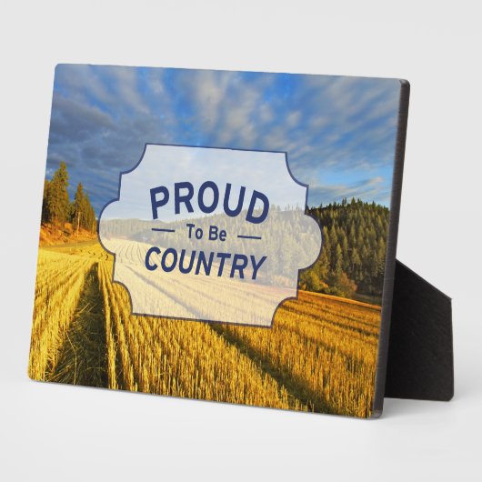 Weizenfeld nach Ernte Fotoplatte (Seite)