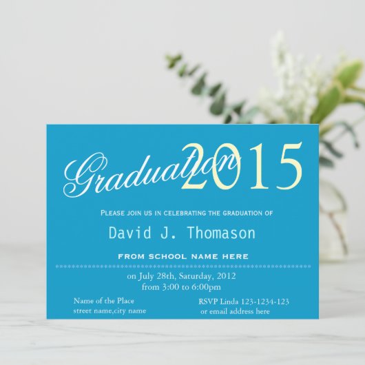 Weizenfeld, Ölmalerei, Abschluss Einladung (Stehend Vorderseite)