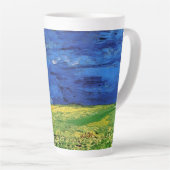 Weizenfeld unter bewachtem Himmel von Vincent van Milchtasse (Rechte Ecke)