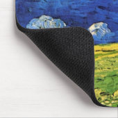 Weizenfeld unter bewachtem Himmel von Vincent van  Mousepad (Ecke)