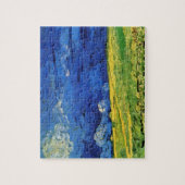 Weizenfeld unter bewachtem Himmel von Vincent van Puzzle (Vertikal)