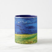 Weizenfeld unter bewachtem Himmel von Vincent van Tasse (Zentrum)