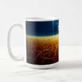 Weizenfeld unter Mondlicht Kaffeetasse (Links)