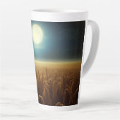 Weizenfeld unter Mondlicht Milchtasse (Rechte Ecke)