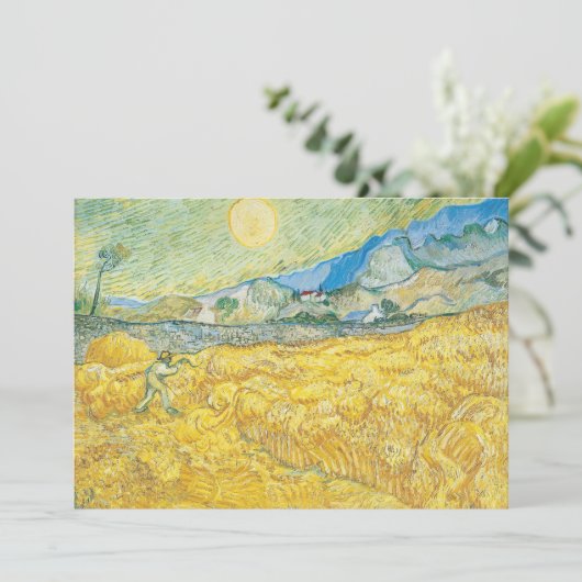 Weizenfeld | Vincent van Gogh (Stehend Vorderseite)