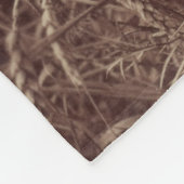 Weizenfeld (von Eugène Atget) Fleecedecke (Ecke)