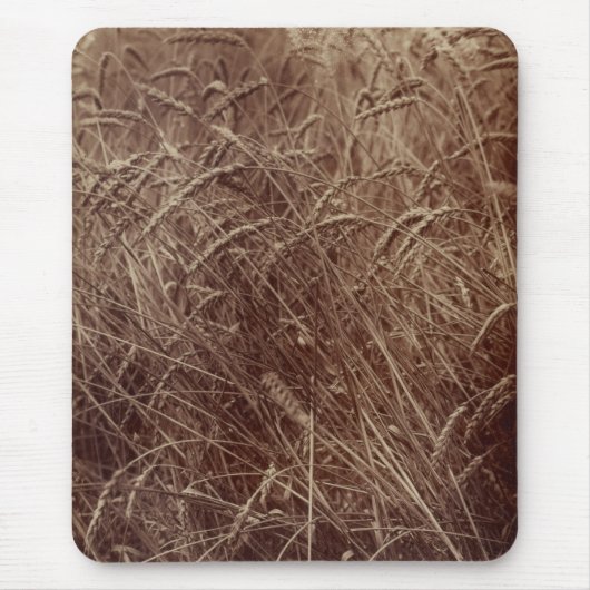 Weizenfeld (von Eugène Atget) Mousepad (Vorne)