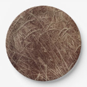 Weizenfeld (von Eugène Atget) Pappteller (Vorderseite)