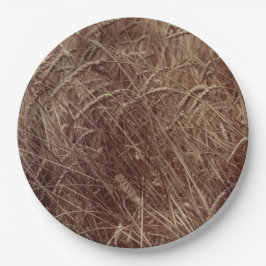 Weizenfeld (von Eugène Atget) Pappteller