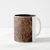 Weizenfeld (von Eugène Atget) Zweifarbige Tasse (VorderseiteRechts)