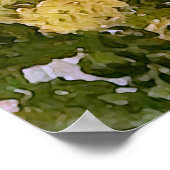 Weizenfelder in der Nähe von Auvers Van Gogh Poster (Ecke)