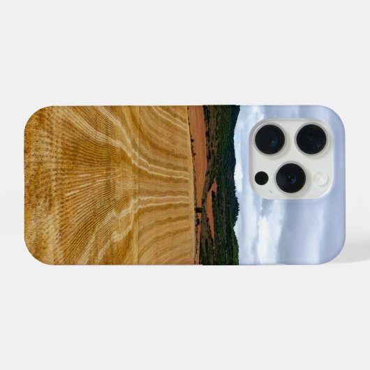 Weizenfelder iPhone Hülle (Rückseite (Horizontal))