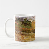 Weizenfelder mit Auvers von Vincent van Gogh Kaffeetasse (Links)