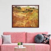 Weizenfelder mit Auvers von Vincent van Gogh Leinwanddruck (Insitu (Wohnzimmer))