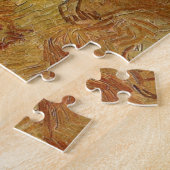 Weizenfelder mit Auvers von Vincent van Gogh Puzzle (Seite)