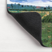 Weizenfelder mit Hystacks von Vincent van Gogh Mousepad (Ecke)