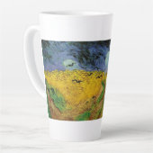 Weizenfelder mit Krähen von Van Gogh Milchtasse (Linke Ecke)