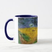 Weizenfelder mit Krähen von Van Gogh Tasse (Links)