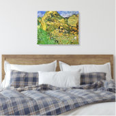 Weizenfelder mit Stacks, Vincent van Gogh. Geldbuß Leinwanddruck (Insitu (Schlafzimmer))