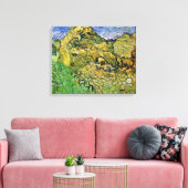 Weizenfelder mit Stacks, Vincent van Gogh. Geldbuß Leinwanddruck (Insitu (Wohnzimmer))