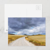 Weizenfelder Postkarte (Vorne/Hinten)